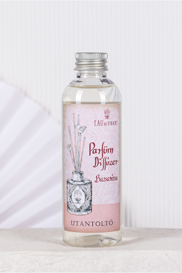 Diffúzer utántöltő pálcával Bazsarózsa 250 ml