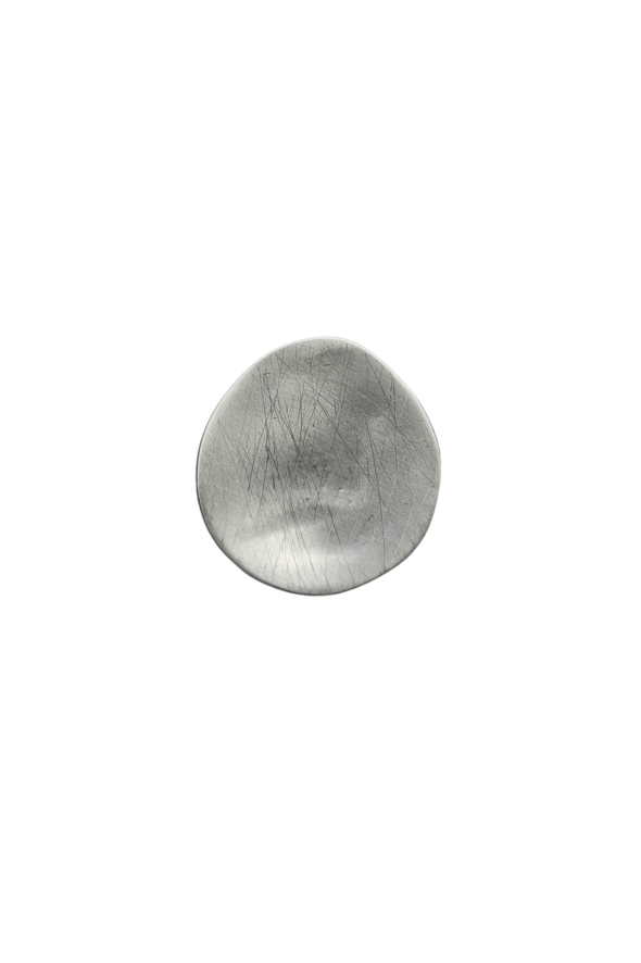 Gyűrű kerek medállal - ezüst