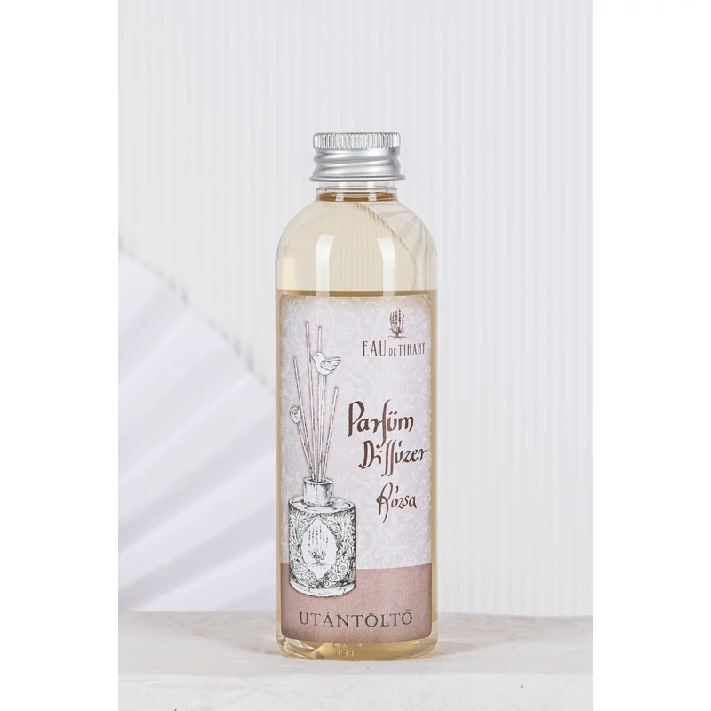 Diffúzer utántöltő pálcával Rózsa 100 ml